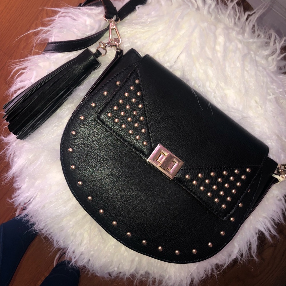 GIANNI BINI BLACK PURSE- BRAND NEW